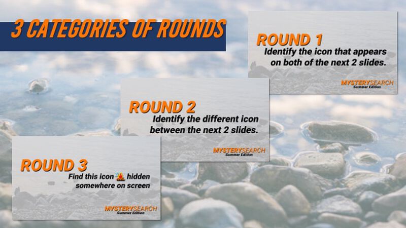 Mystery Search Summer Edition - Game, Social Media & Countdown